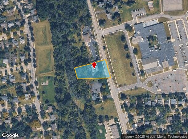7300 N Ann Arbor St, Saline, MI Parcel Map