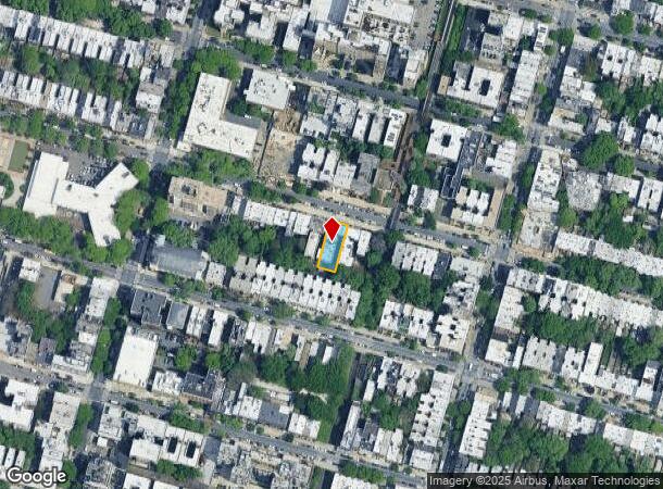  594 Park Pl, Brooklyn, NY Parcel Map