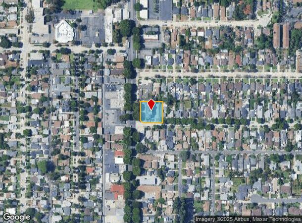  13407 Sunset Dr, Whittier, CA Parcel Map
