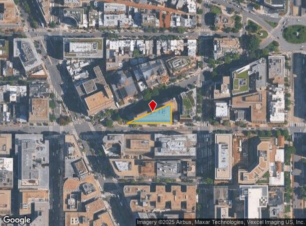 1730 Rhode Island Ave Nw, Washington, DC Parcel Map