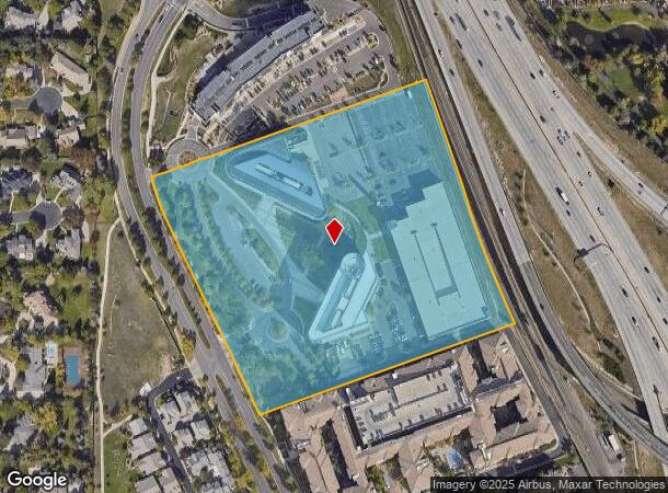  4340 S Monaco St, Denver, CO Parcel Map