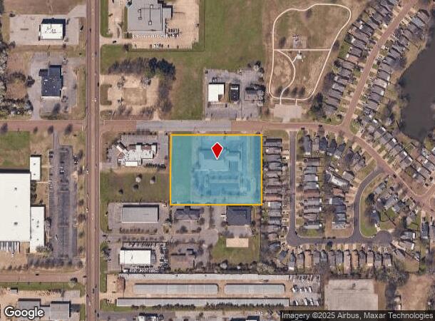 125 Guthrie Dr, Southaven, MS Parcel Map