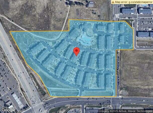  18325 Cottonwood Dr, Parker, CO Parcel Map