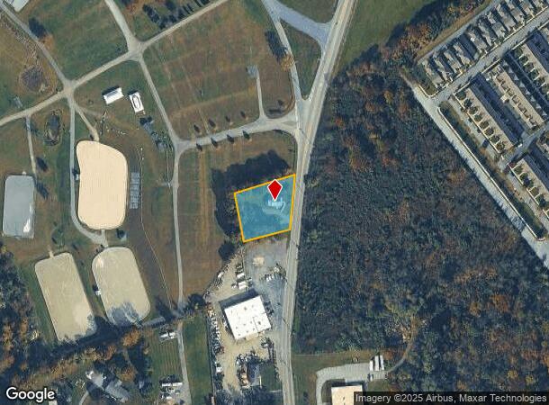  1247 Pottstown Pike, Glenmoore, PA Parcel Map