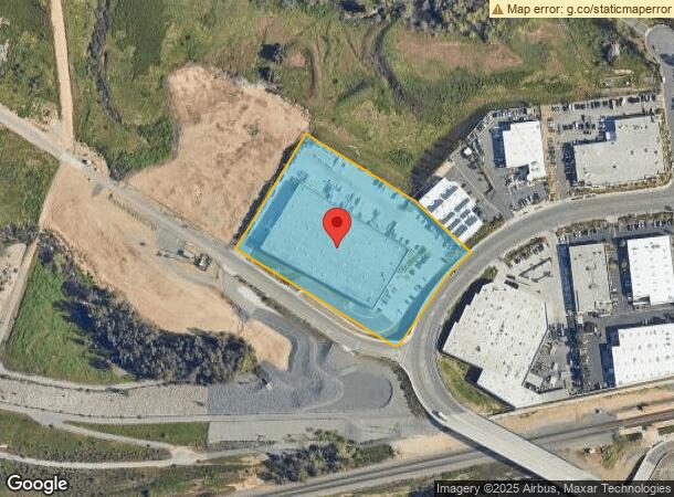  2485 Railroad St, Corona, CA Parcel Map