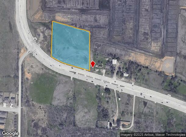  2135 Oak Grove Pkwy, Little Elm, TX Parcel Map