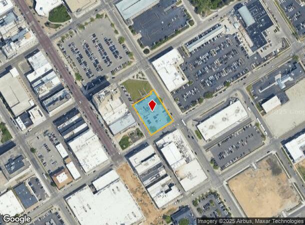  521 Brush Aly, Flint, MI Parcel Map