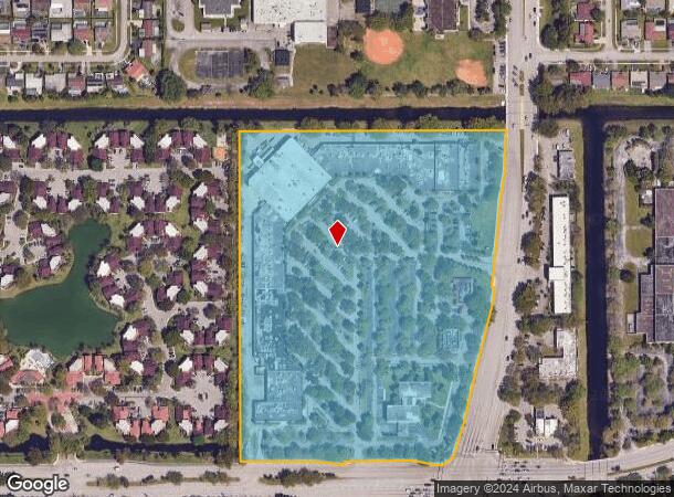  1801 N Pine Island Rd, Plantation, FL Parcel Map