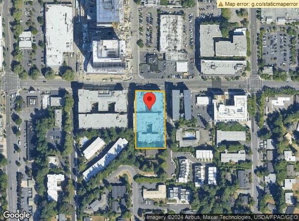  10625 Main St, Bellevue, WA Parcel Map