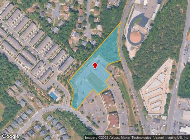18400 Quantico Gateway Dr, Triangle, VA Parcel Map
