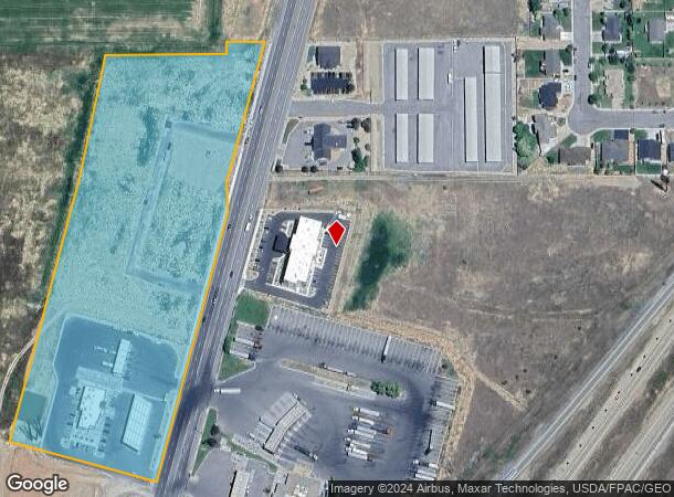  1582 S Main St, Nephi, UT Parcel Map