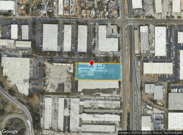  1664 Industrial Blvd, Chula Vista, CA Parcel Map