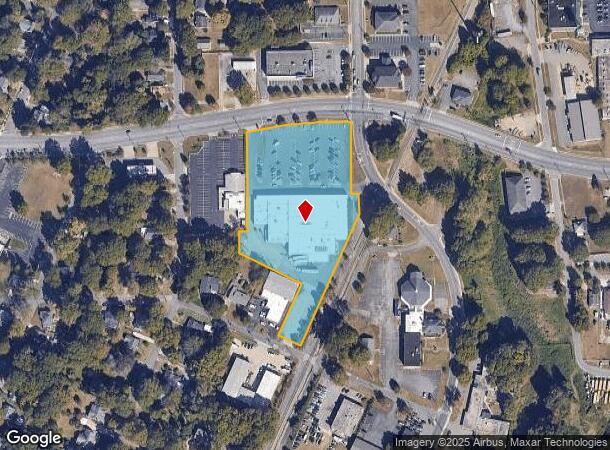  111 W Garrison Blvd, Gastonia, NC Parcel Map