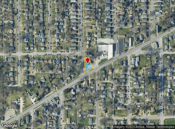 1923 Prairie Ave, South Bend, IN Parcel Map