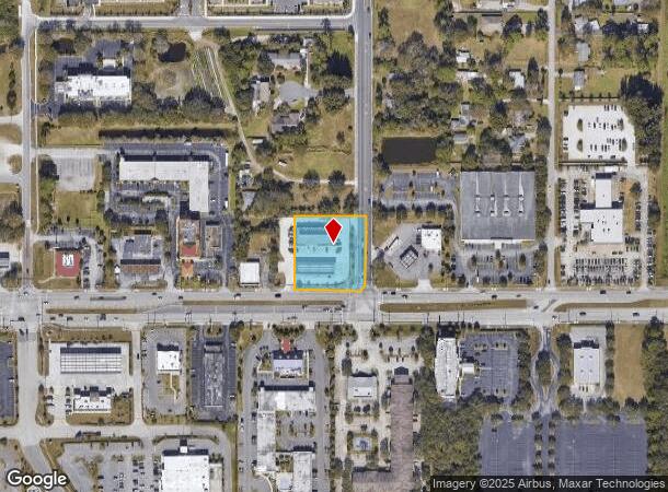  4440 W New Haven Ave, Melbourne, FL Parcel Map