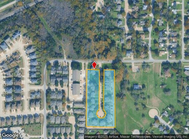  1301 Pecan Ridge Dr, Midlothian, TX Parcel Map