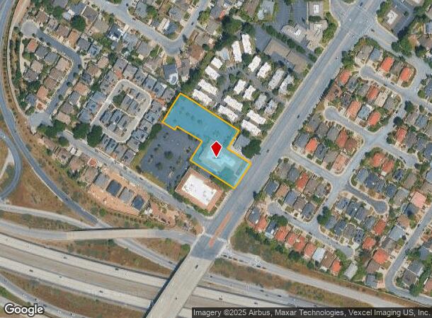 14601 S Bascom Ave, Campbell, CA Parcel Map
