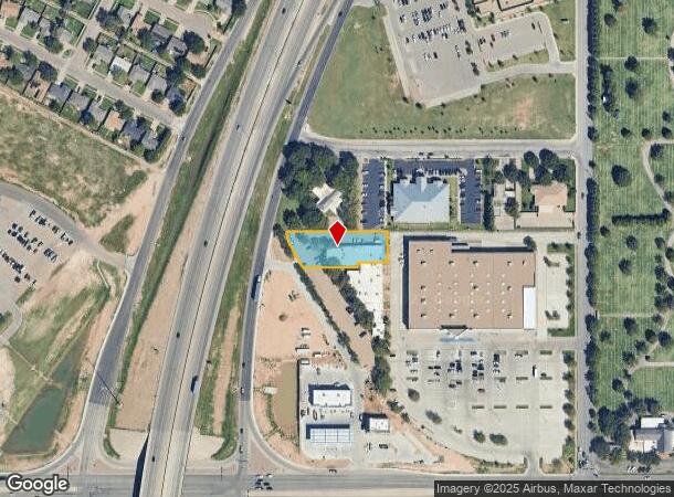  1603 W Loop 289, Lubbock, TX Parcel Map