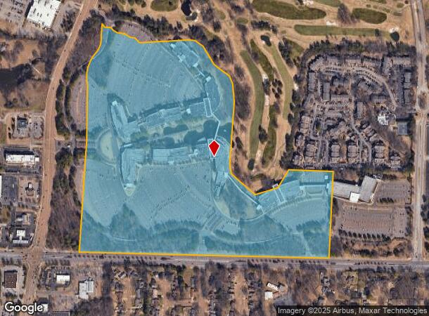 3600 Hacks Cross Rd, Memphis, TN Parcel Map