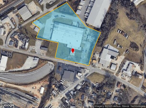  989 Athens St, Gainesville, GA Parcel Map