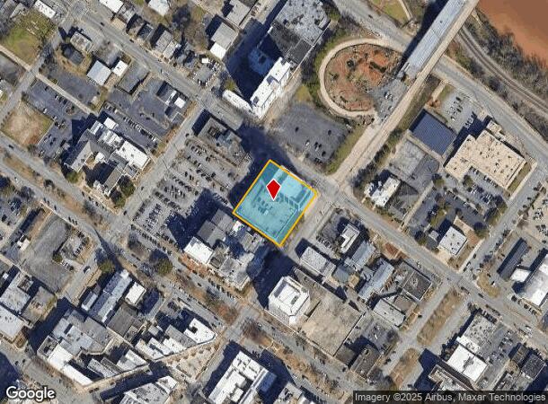  201 2Nd St, Macon, GA Parcel Map