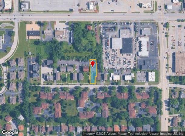 3232 184Th St, Homewood, IL Parcel Map