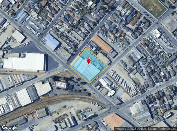 170 W Lake Ave, Watsonville, CA Parcel Map