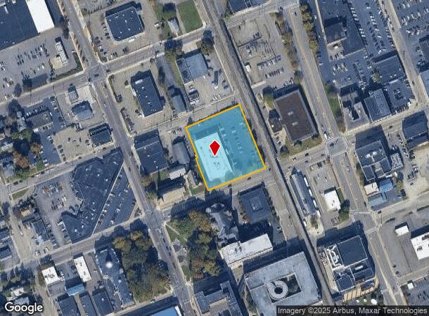 100 W Church St, Elmira, NY Parcel Map