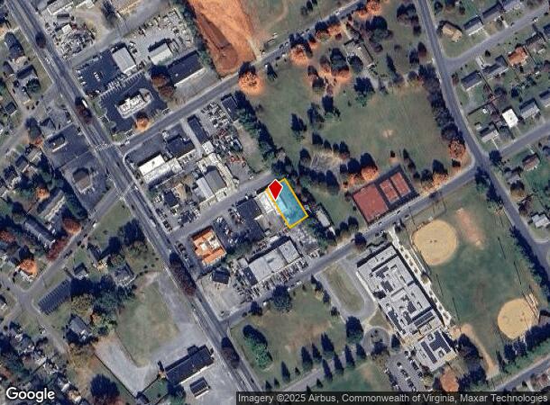  3029 Christian Ave Nw, Roanoke, VA Parcel Map