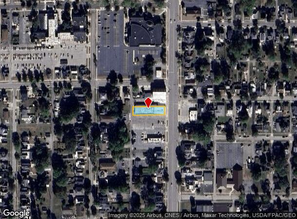  820 N Main St, Findlay, OH Parcel Map