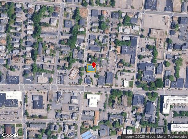  57 Grant St, Waltham, MA Parcel Map