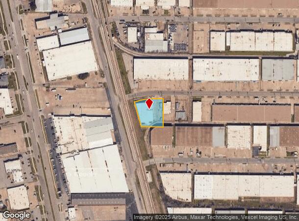  2818 Congressman Ln, Dallas, TX Parcel Map