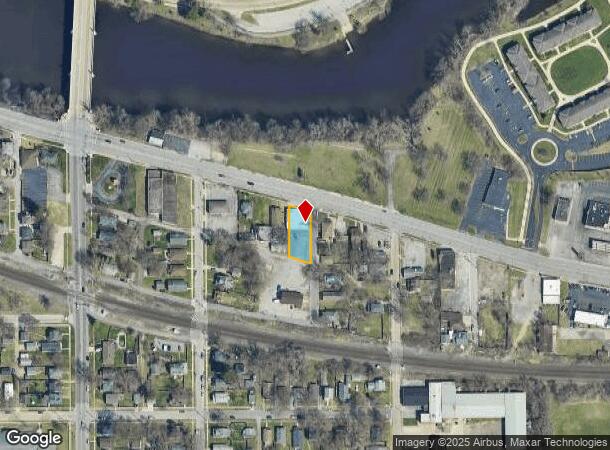  1622-1624- Lwe, South Bend, IN Parcel Map