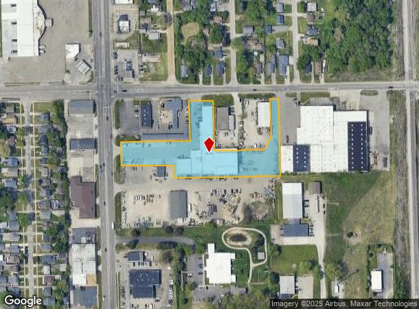 3283 N Dort Hwy, Flint, MI Parcel Map