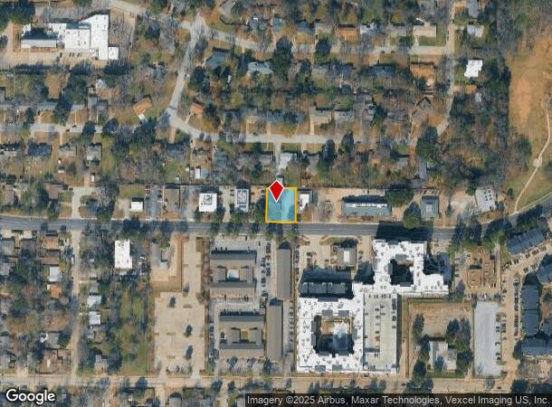 925 W Mitchell St, Arlington, TX Parcel Map