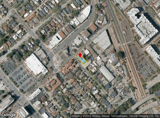 1701 Gum St, San Mateo, CA Parcel Map