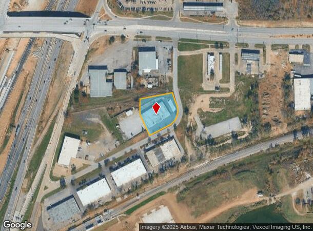 1502 Central Park Dr, Hurst, TX Parcel Map