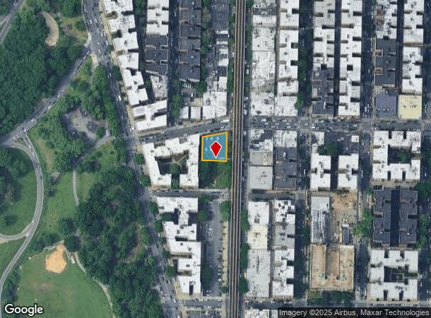 2129 White Plains Rd, Bronx, NY Parcel Map