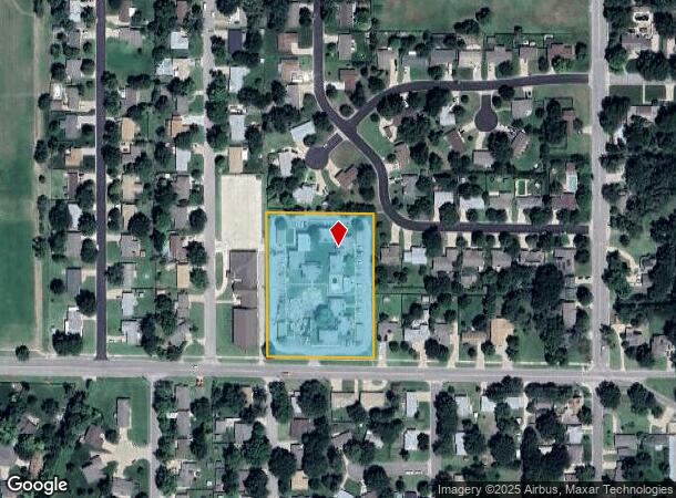 720 W 12Th St, Newton, KS Parcel Map