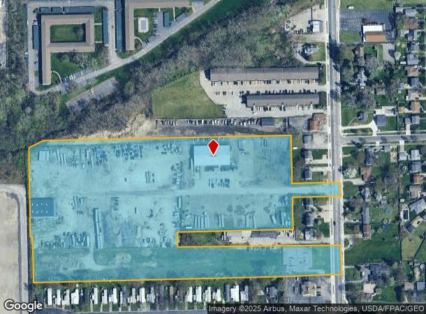  5439 Lewis Ave, Toledo, OH Parcel Map