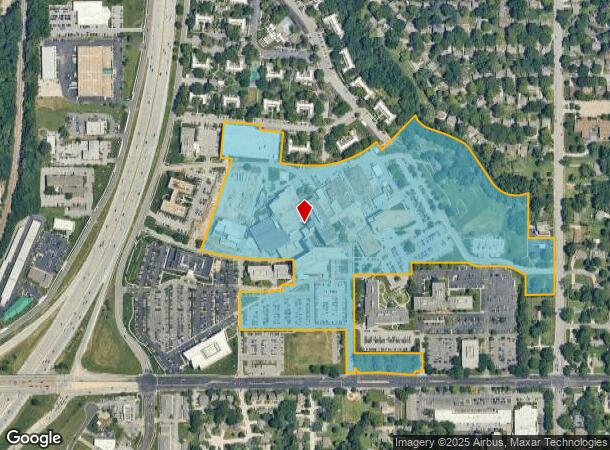 9100 W 74Th St, Overland Park, KS Parcel Map