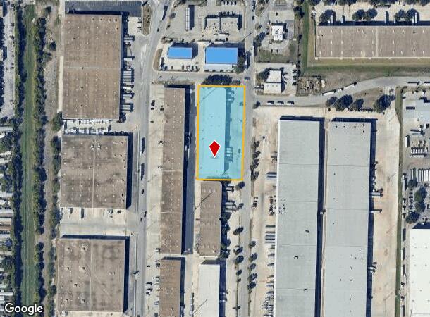  5903 Distribution, San Antonio, TX Parcel Map