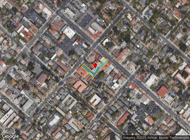  17 W Pedregosa St, Santa Barbara, CA Parcel Map