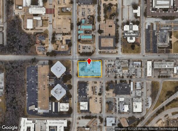 1201 Summit Ave, Fort Worth, TX Parcel Map