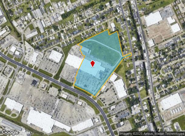  1592 Martin Luther King Jr Blvd, Houma, LA Parcel Map