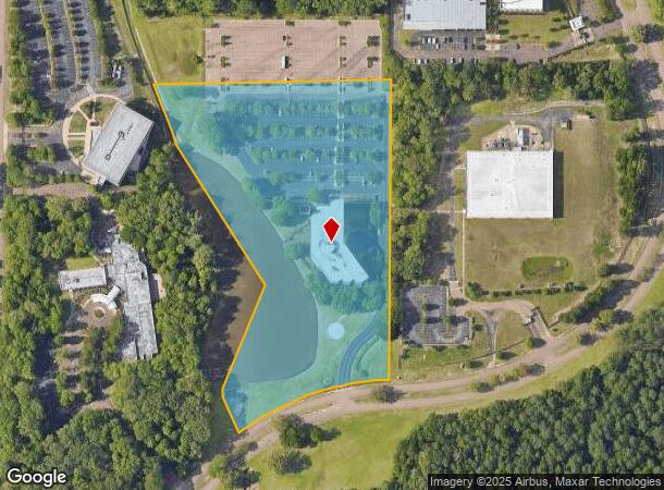  1340 Echelon Pky, Jackson, MS Parcel Map