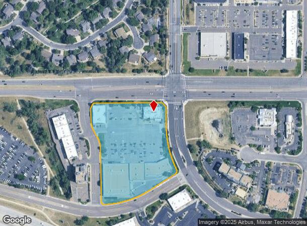  8334 Willow St, Lone Tree, CO Parcel Map
