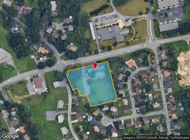  4186 Easton Ave, Bethlehem, PA Parcel Map