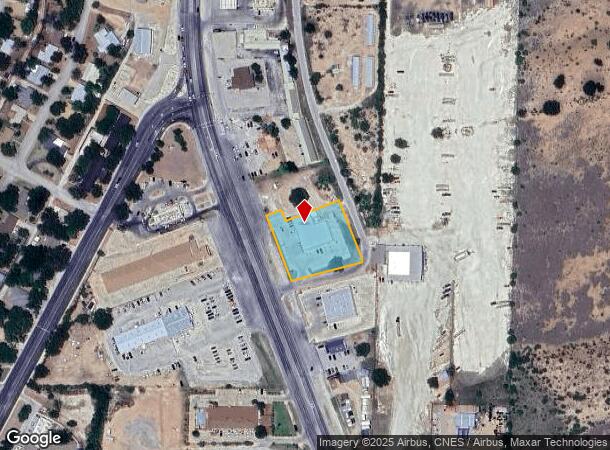 2035 S Bridge St, Brady, TX Parcel Map