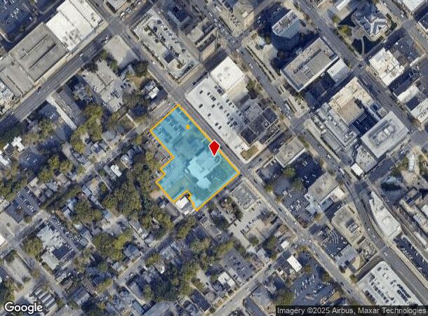  200 W High St, Lexington, KY Parcel Map
